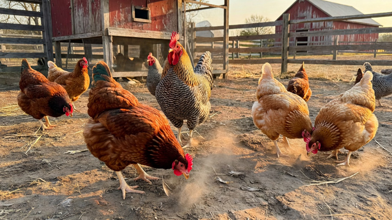 How Much Space Do Chickens Need?