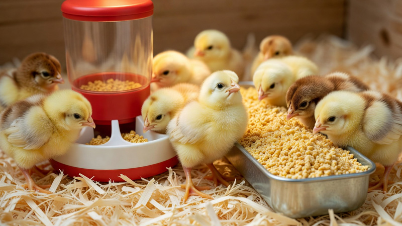 How to Choose the Best Feeders for Baby Chicks